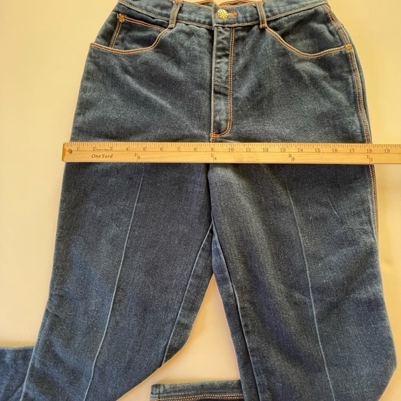 GITANO Dark Blue HIgh Rise Mom Jeans 12 - Picture 7 of 13